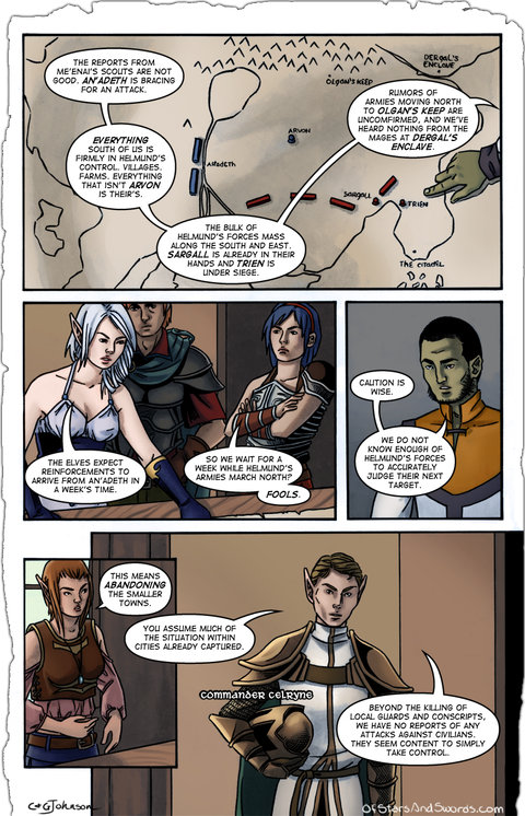 Issue 1 – Page 5: Planning Session, Part 2