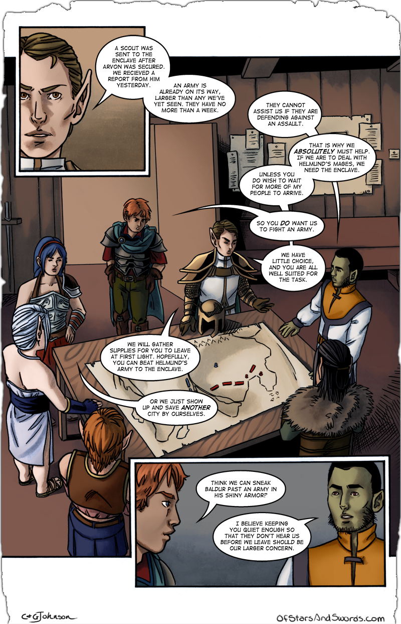 Issue 1 – Page 8: Planning Session, Part 5