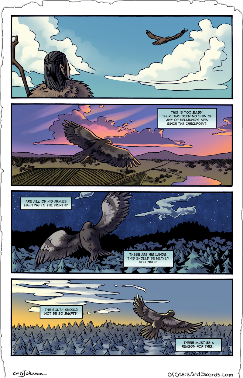 Issue One – Page 19: Aerial Scout