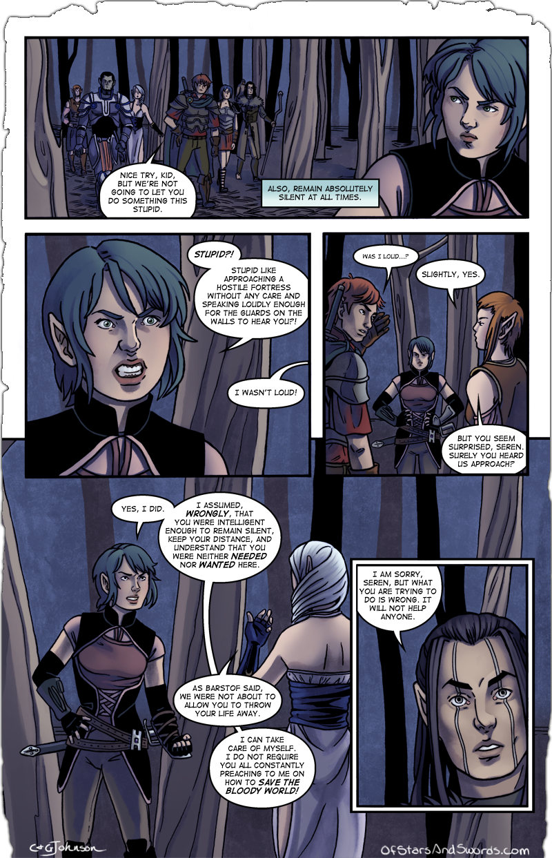 Issue 2 – Page 2: Unwanted Interruption