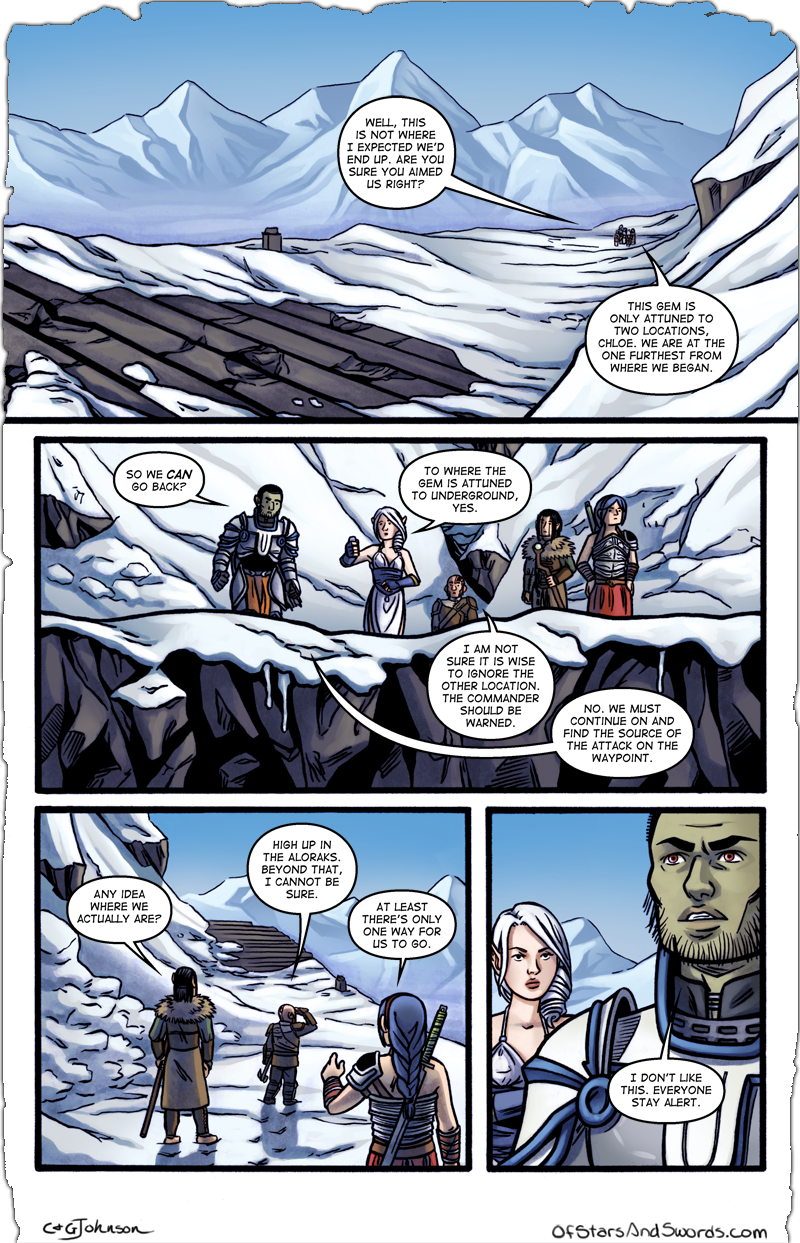 Issue 3 – Page 14: High Above