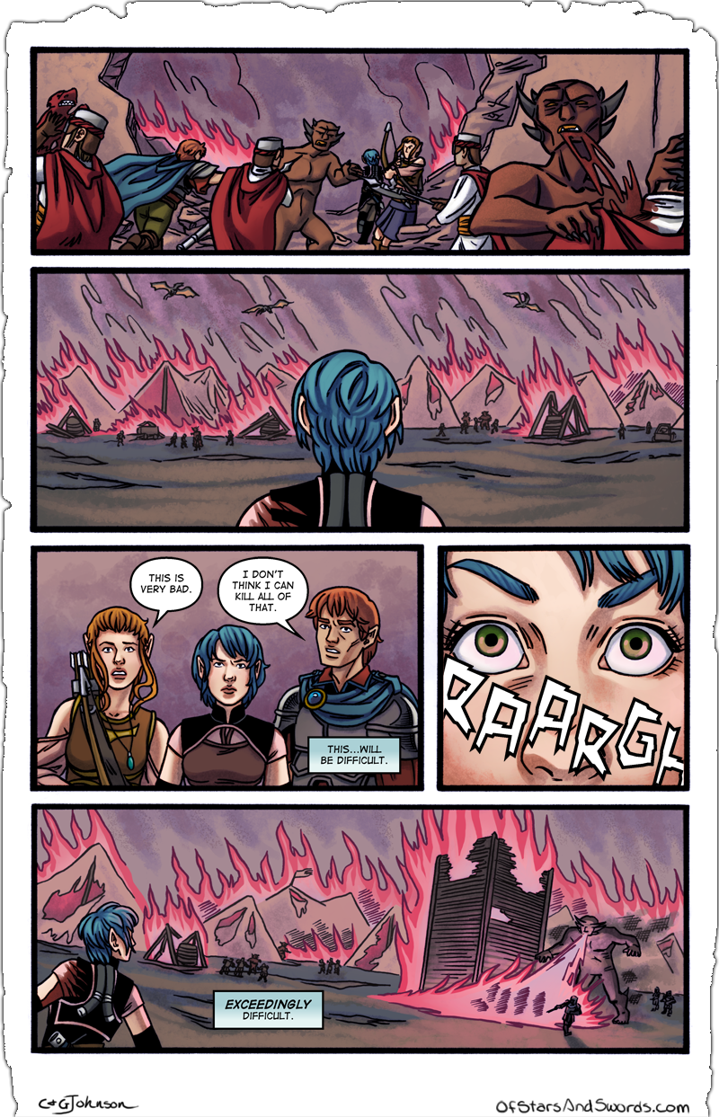 Issue 4 – Page 4: Beyond the Wall